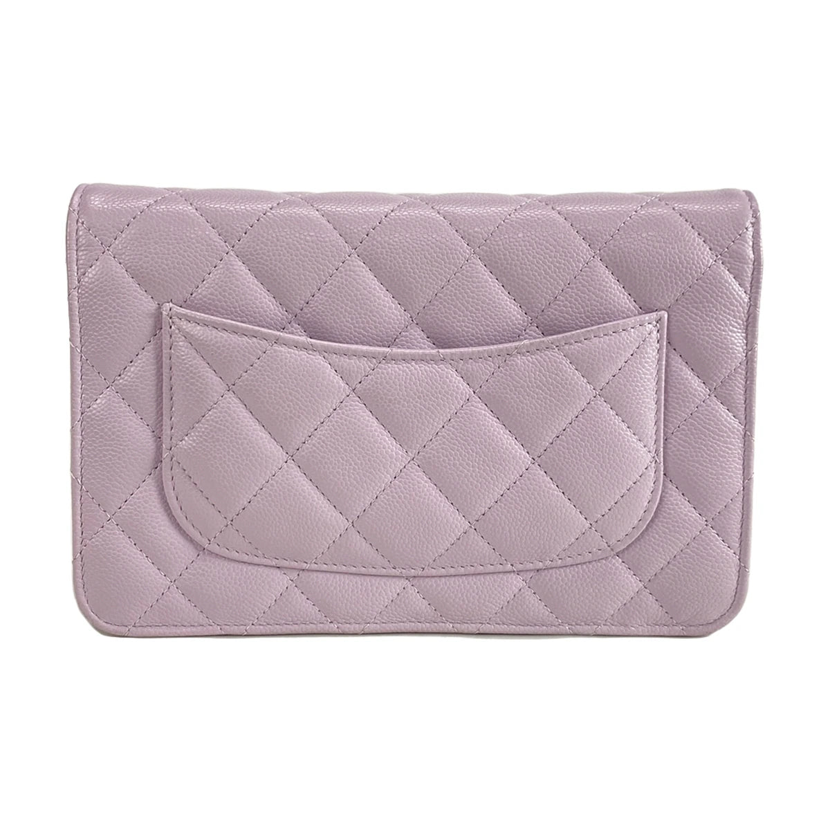 Chanel Light Purple Wallet On Chain ICONICS LUXURY