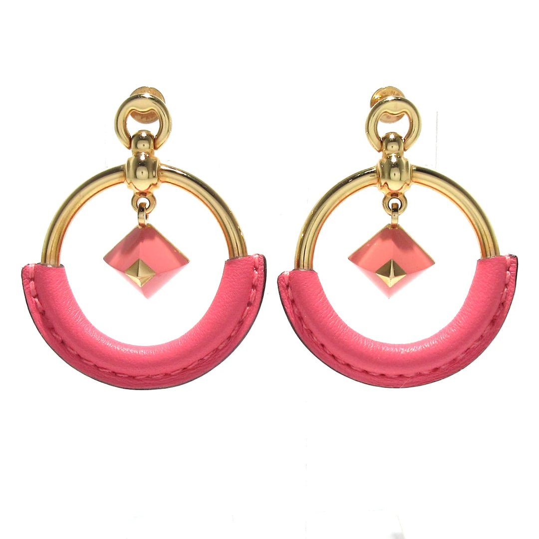 【HERMES】Loop Medor earrings, small model HERMES HERMÈS LOOP MEDOR EARRINGS SMALL MODEL SIZE PM