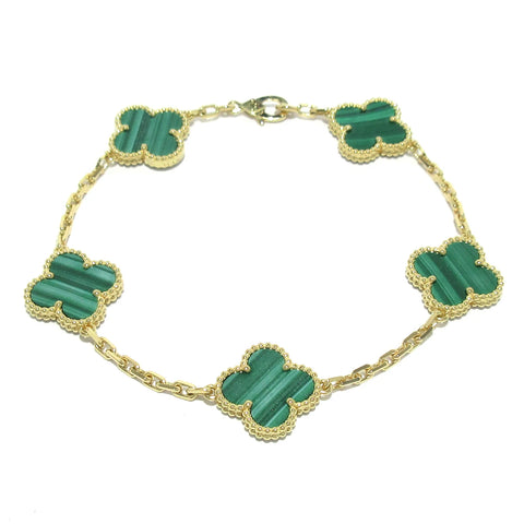 Van Cleef & Arpels Vintage Alhambra bracelet, 5 motifs