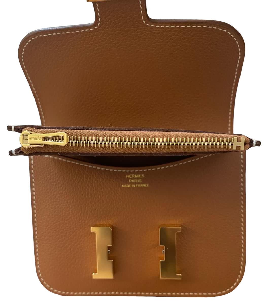 Hermès Constance Slim Gold Wallet – ICONICS LUXURY