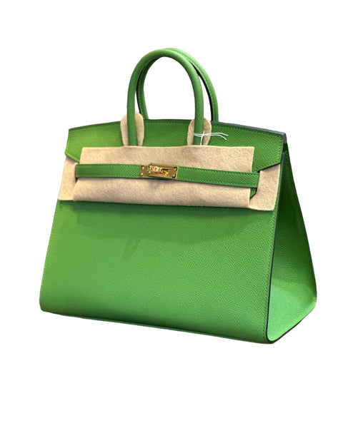 Hermès Birkin 25 Sellier, Vert front