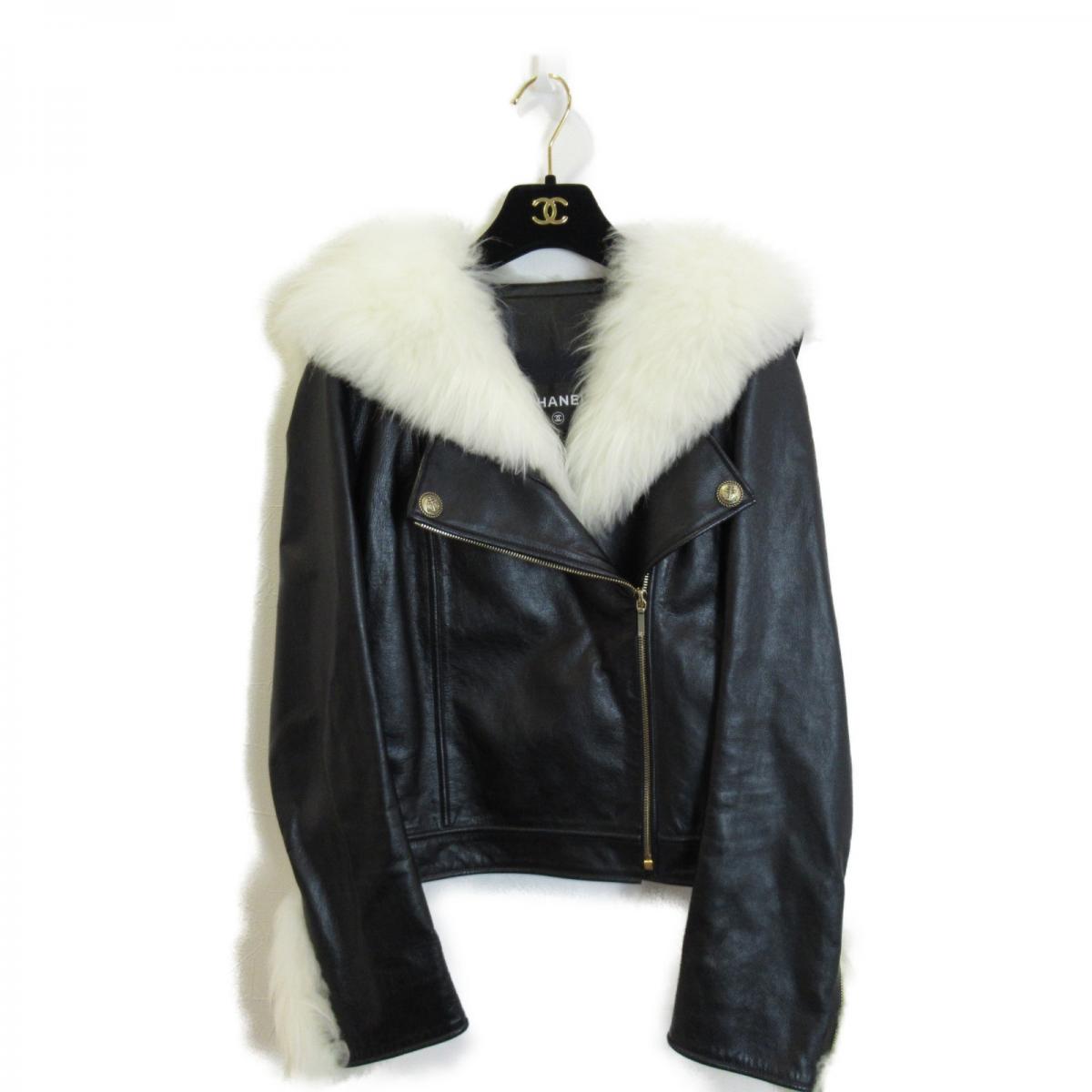 Chanel fur cheap jacket