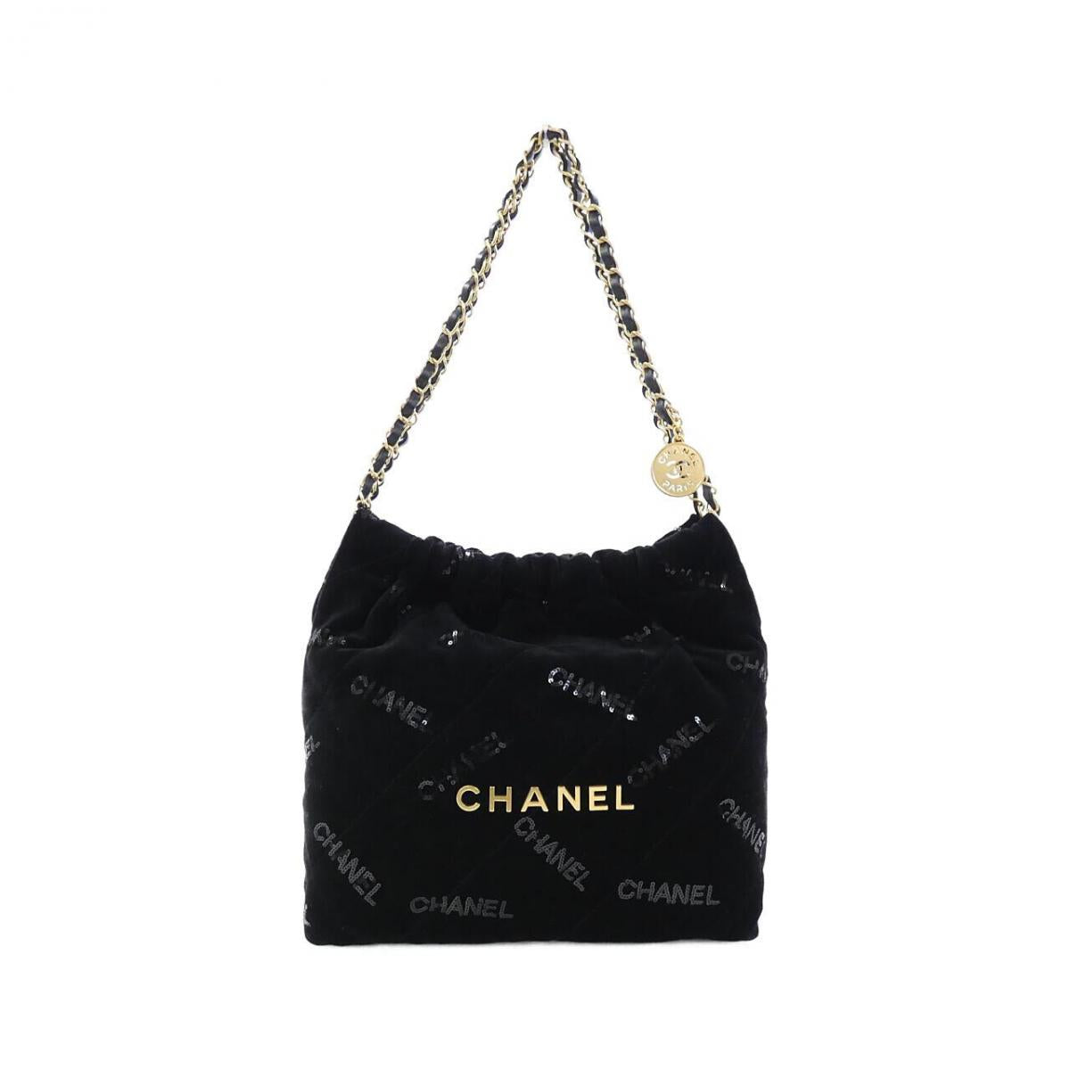 Chanel vip backpack bag in 2023  Velvet backpack, Chanel crossbody,  Vintage chanel