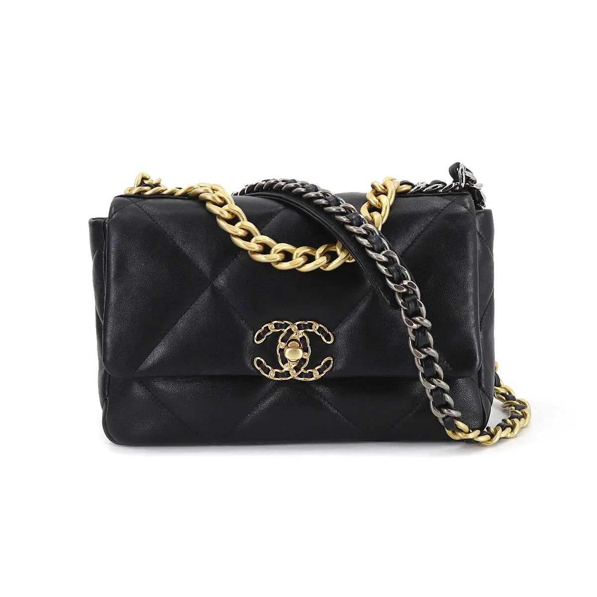 CHANEL■19 WOC トート クロスバッグ CHANEL 19 CC WOC Leather Wallet On Chain Crossbody Bag Pink